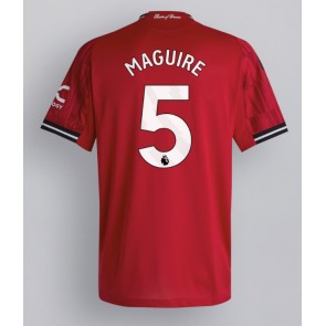 Manchester United Harry Maguire #5 Hjemmebanetrøje 2025-26 Kortærmet